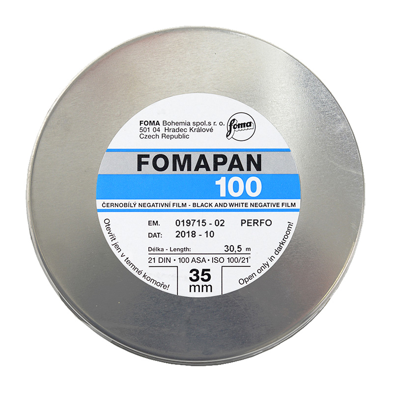 FOMA Fomapan 100 30,5m bulk roll